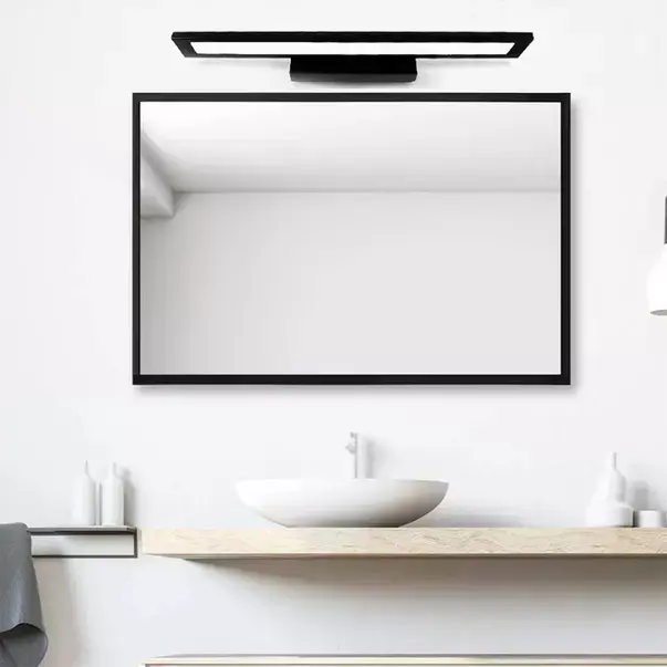 Aplica baie Rea Flat APP840-1W negru 60 cm [2]