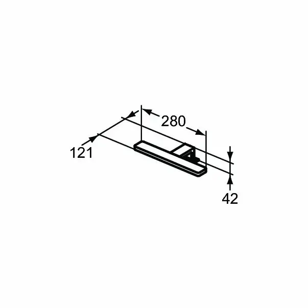 Aplica Ideal Standard Pretty led 1x5.5W crom [2]