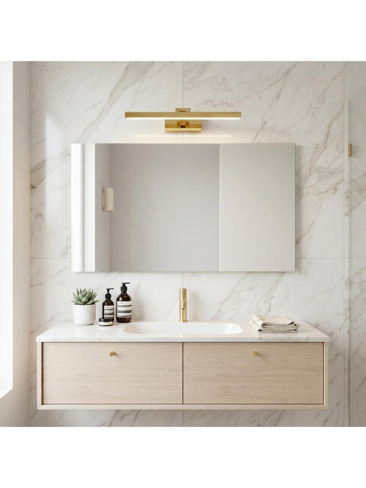 Aplică LED pentru baie APP1860-1W 40cm auriu [2]