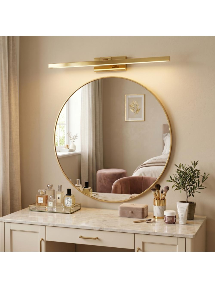 Aplică LED pentru baie APP1862-1W 80 cm auriu [4]