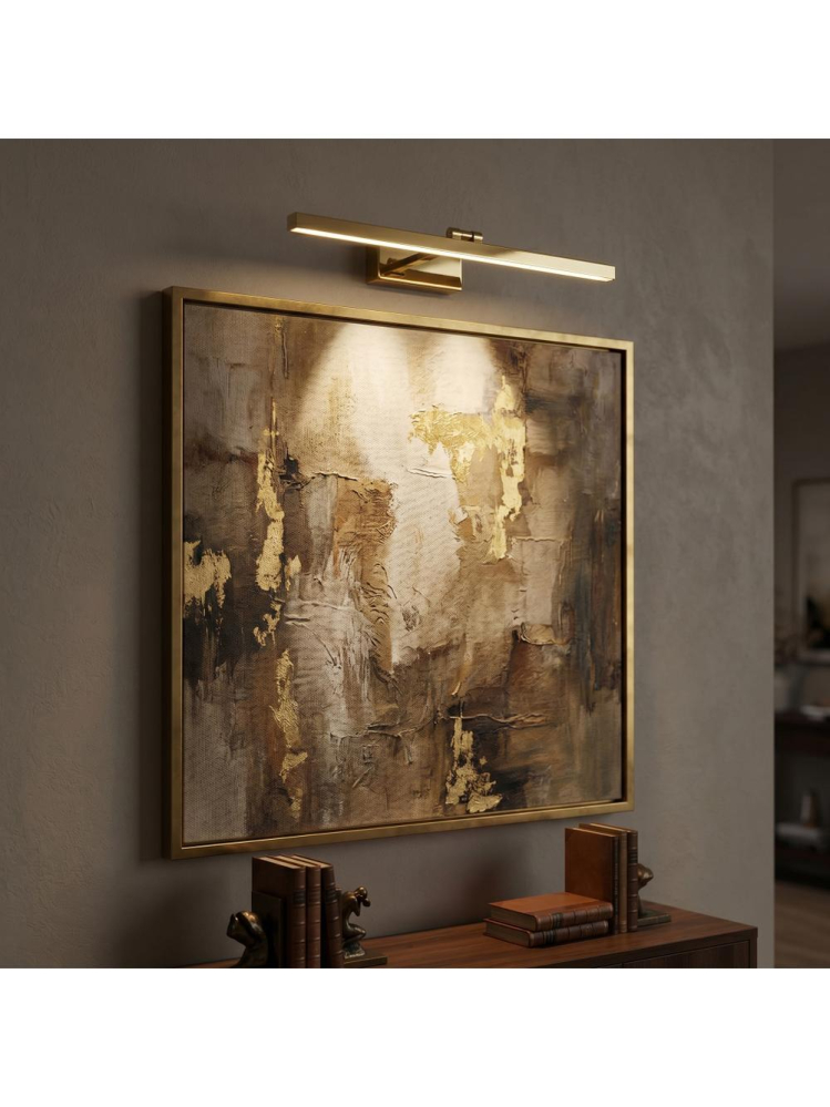 Aplică LED pentru baie APP1862-1W 80 cm auriu [3]