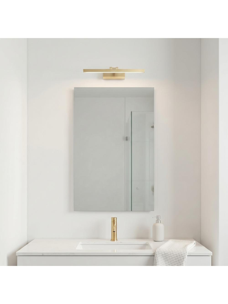 Aplică LED pentru baie APP1863-1W 40cm auriu periat [7]