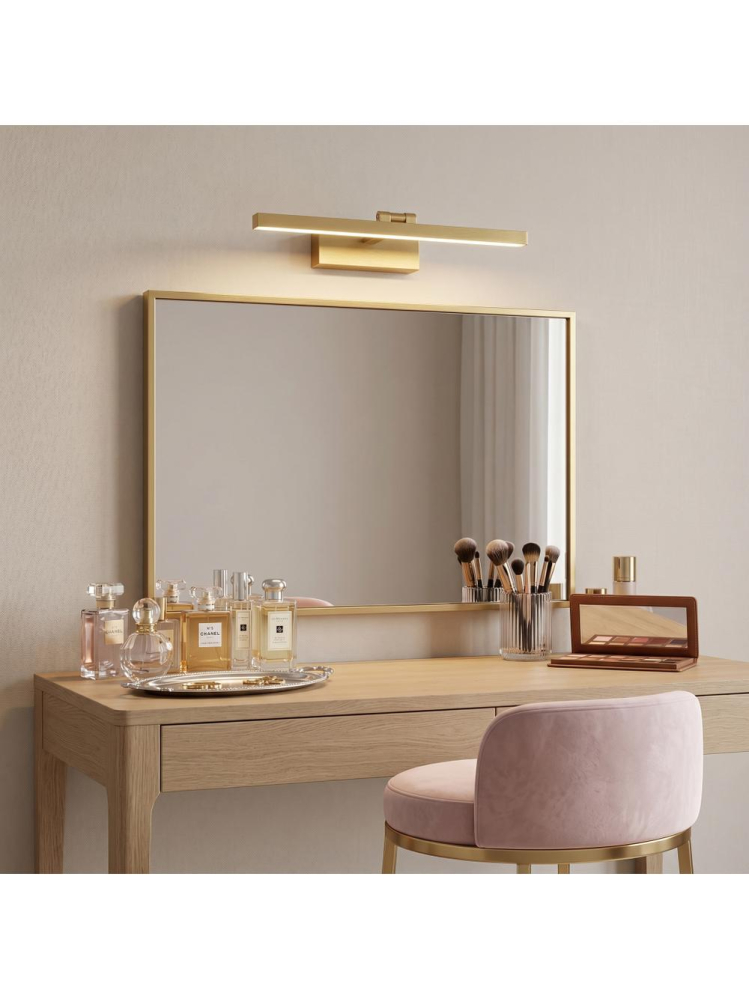 Aplică LED pentru baie APP1863-1W 40cm auriu periat [6]