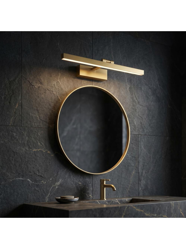 Aplică LED pentru baie APP1864-1W 60 cm auriu periat [4]