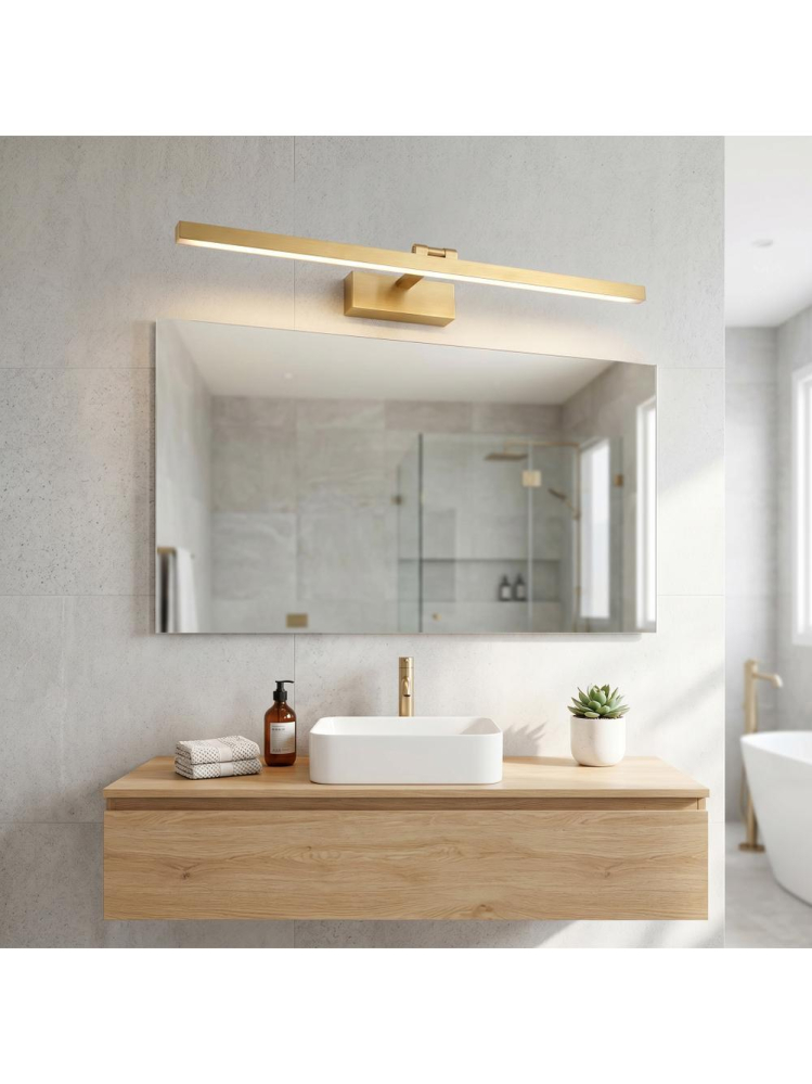 Aplică LED pentru baie APP1865-1W 80 cm auriu periat [6]