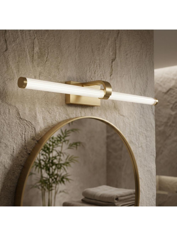Aplică LED pentru baie APP1886-1W 60cm auriu periat [3]