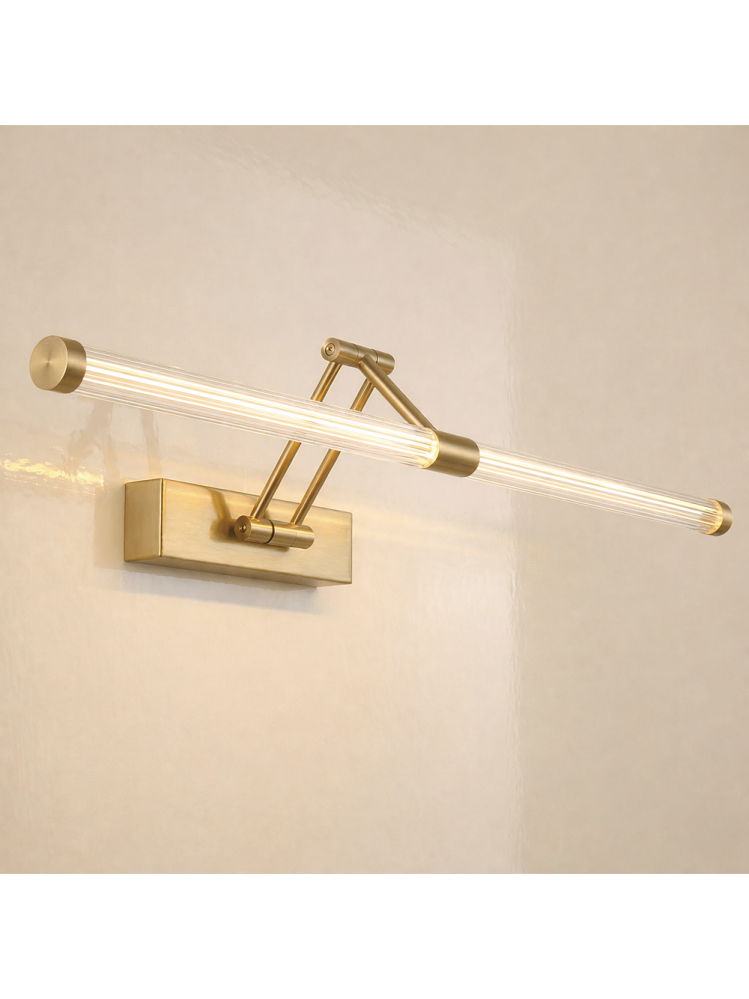 Aplică LED pentru baie APP1900-1W 60cm auriu periat [7]