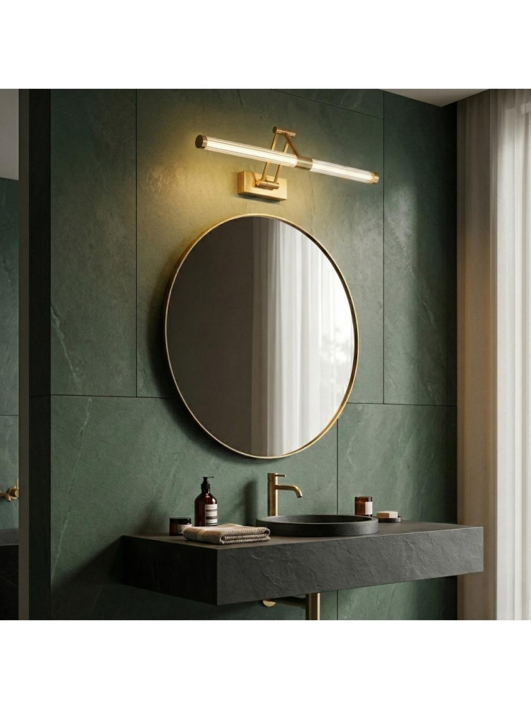 Aplică LED pentru baie APP1900-1W 60cm auriu periat [3]