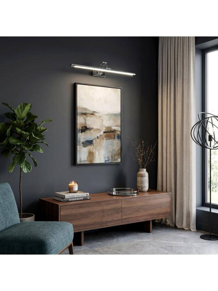 Aplica LED perete Toolight SWE017-1W 600mm finisaj crom [3]