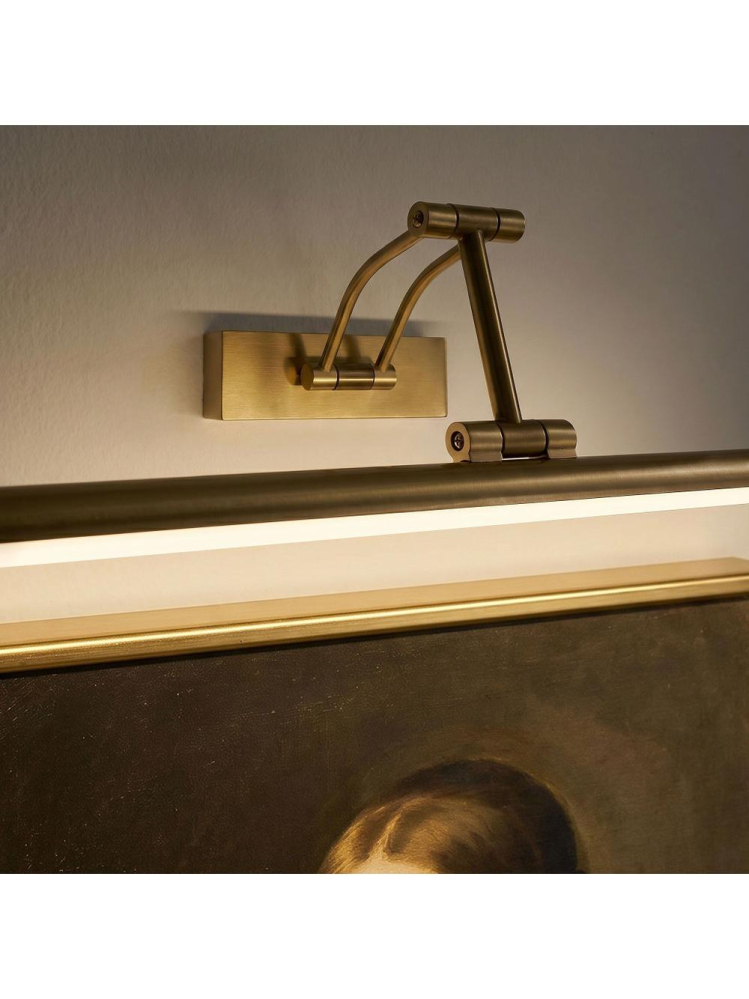 Aplică LED pentru baie SWE022-1W 42cm auriu periat [7]