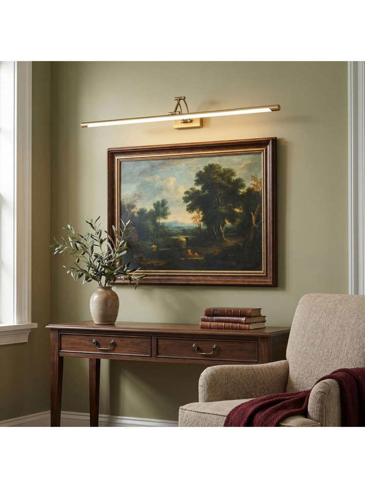 Aplică LED pentru baie SWE024-1W 80cm auriu periat [7]