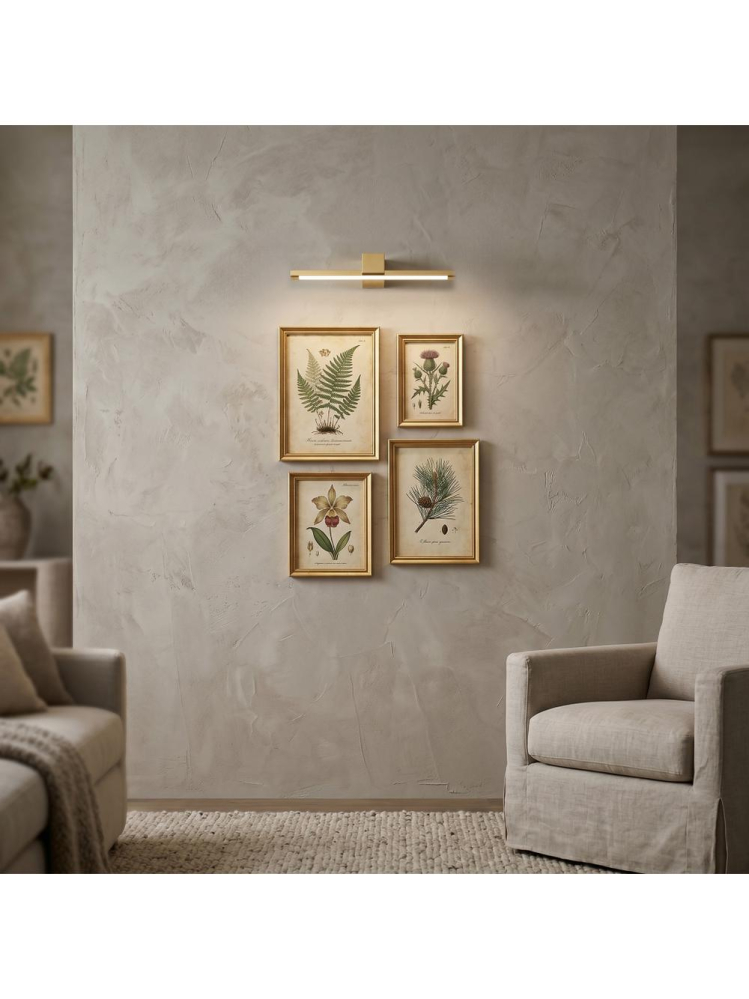 Aplică LED pentru baie SWE043-1W 40cm auriu [6]