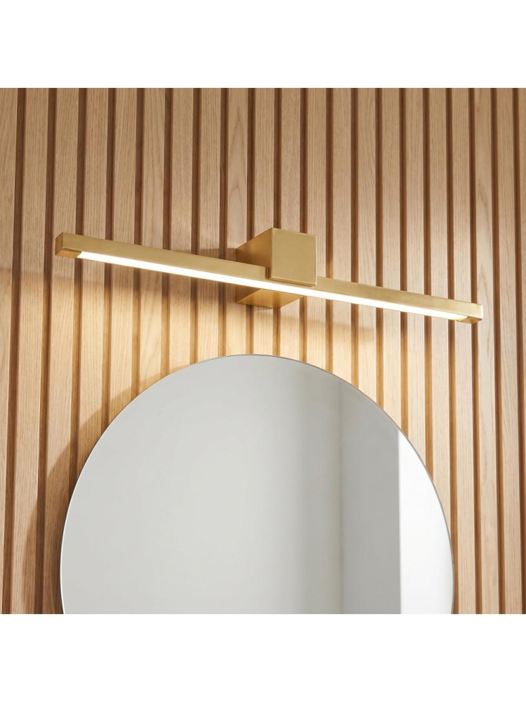 Aplica LED perete Toolight SWE044-1W 60cm auriu [5]
