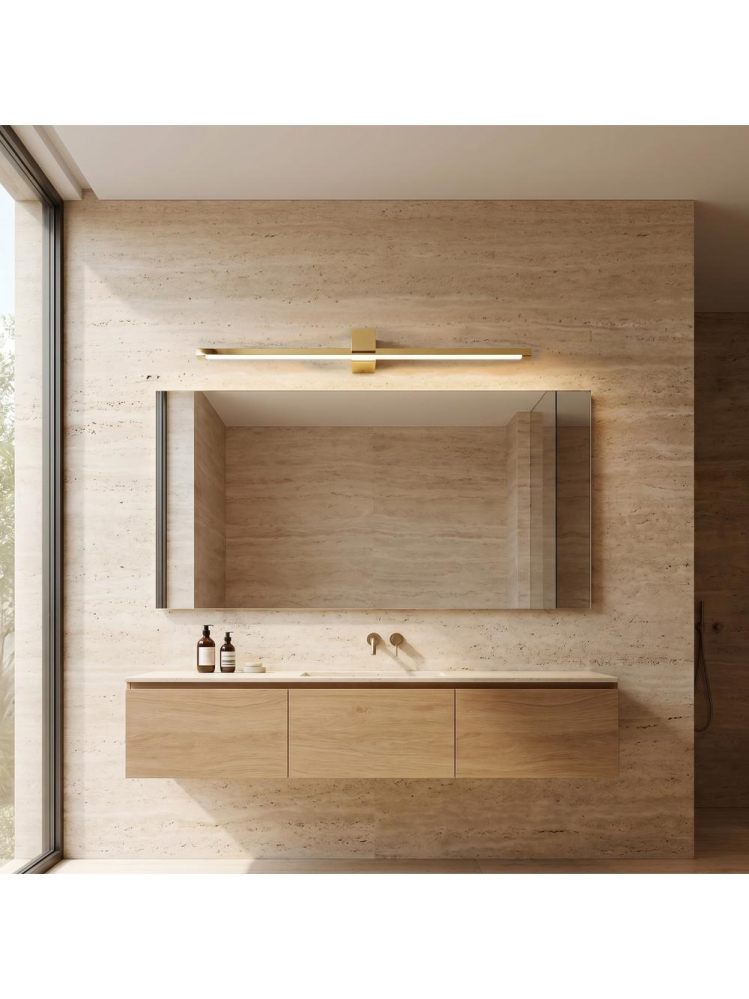 Aplică LED pentru baie SWE045-1W 80 cm auriu [6]