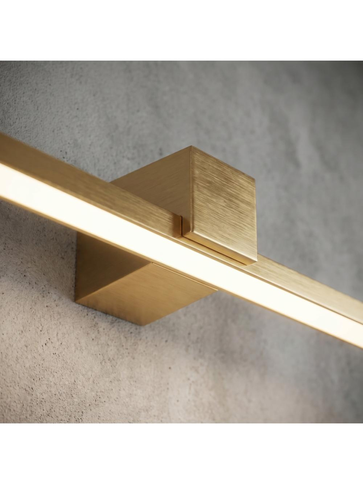 Aplică LED pentru baie SWE048-1W 80cm auriu periat [8]