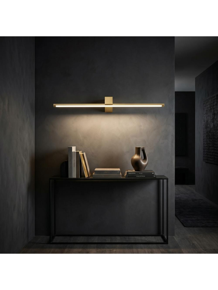 Aplică LED pentru baie SWE048-1W 80cm auriu periat [4]