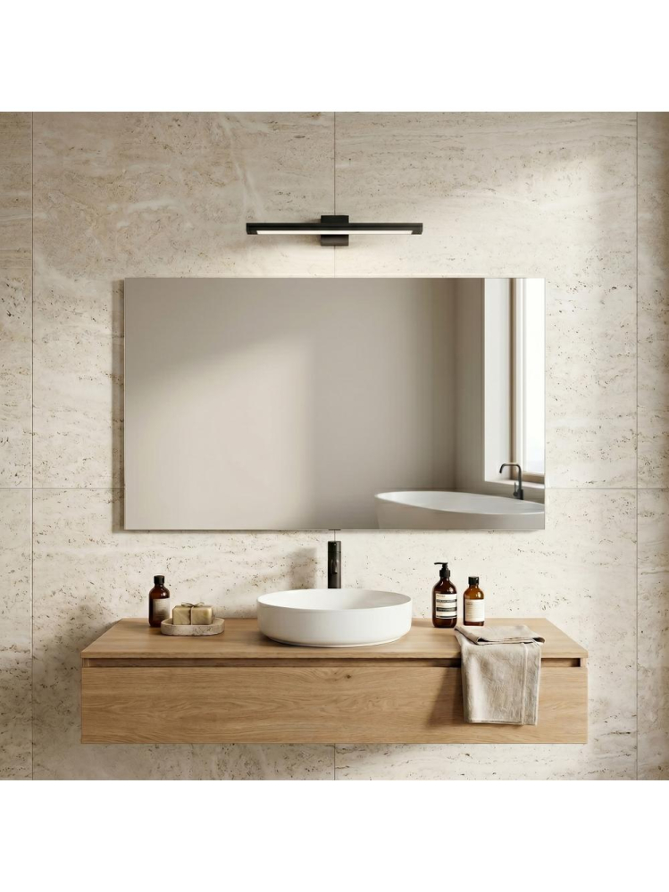 Aplica LED baie Toolight SWE049-1W negru mat 400 mm perete [7]