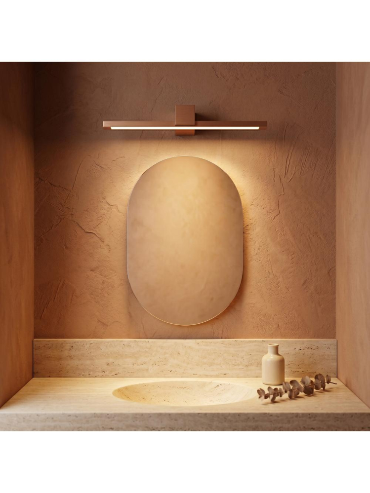 Aplică LED pentru baie SWE053-1W 60 cm cupru periat [3]