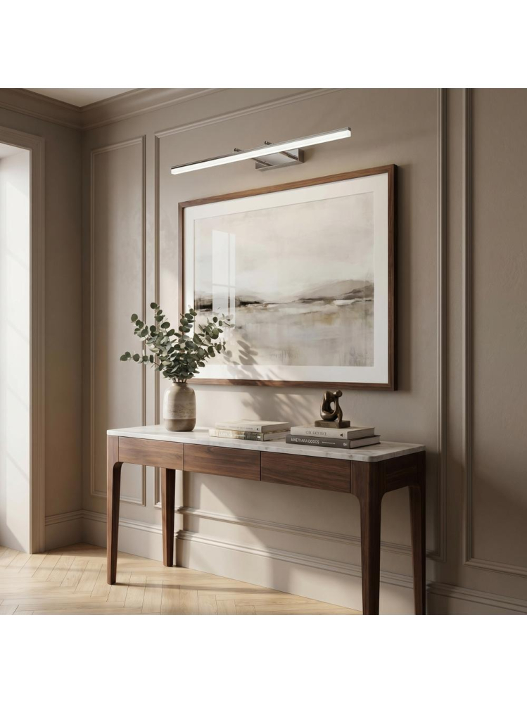 Aplica LED perete baie Toolight APP1871-1W 800mm finisaj crom sursa LED integrata [5]
