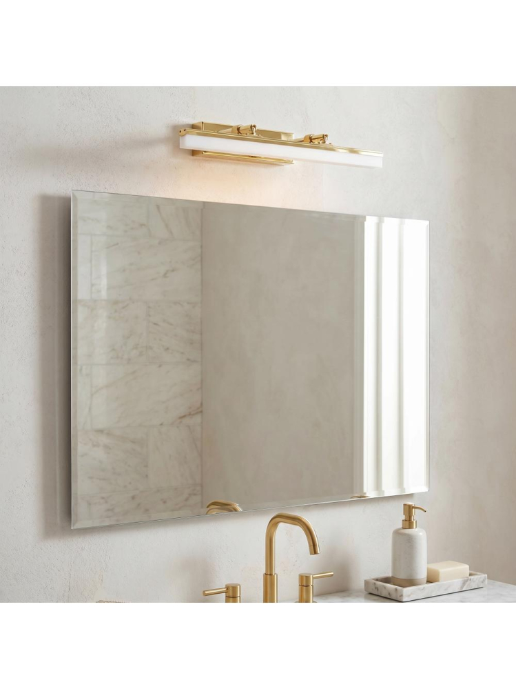 Aplica LED perete baie Toolight APP1872 40 cm auriu [3]