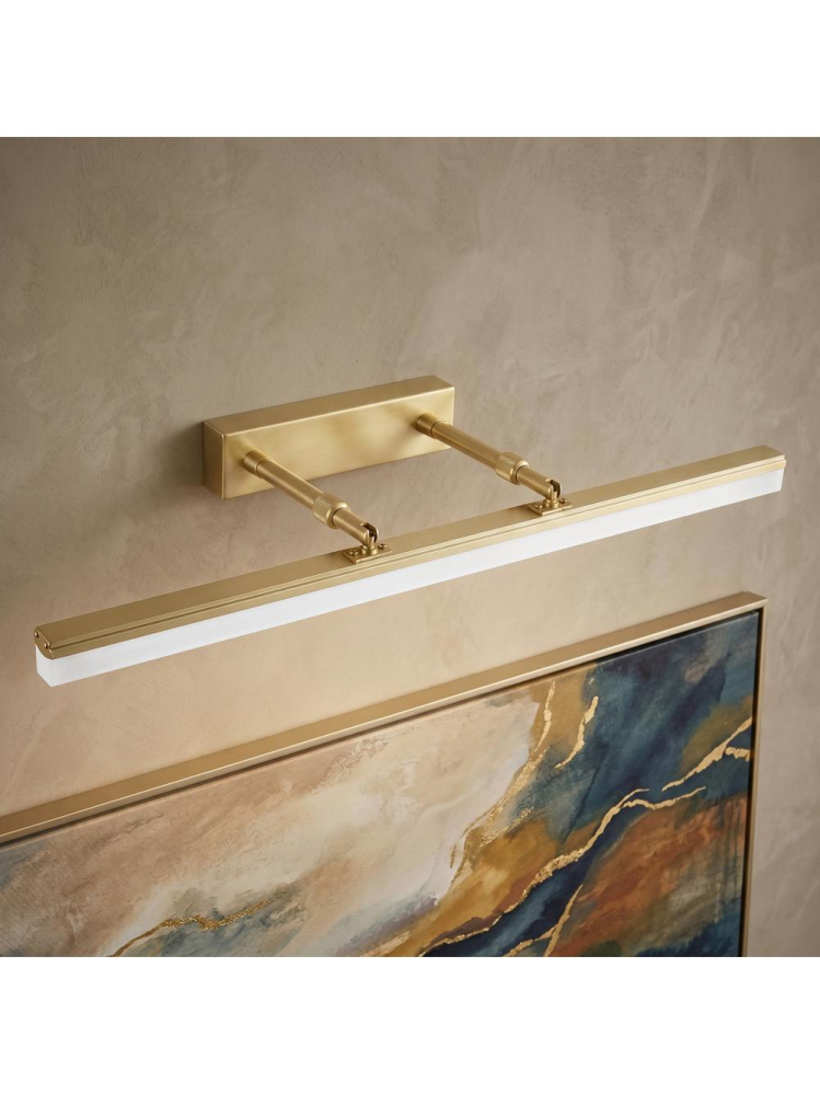 Aplica LED perete baie Toolight APP1876-1W 60cm auriu periat [7]