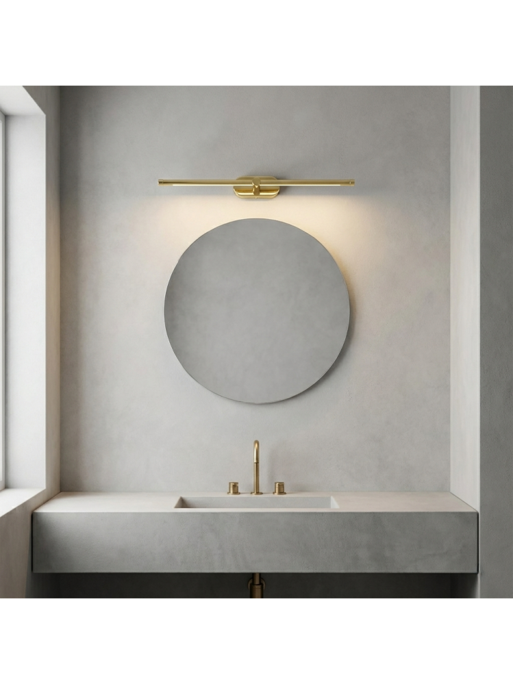 Aplica LED perete Toolight APP1890-1W 60 cm auriu dispersor opal [3]