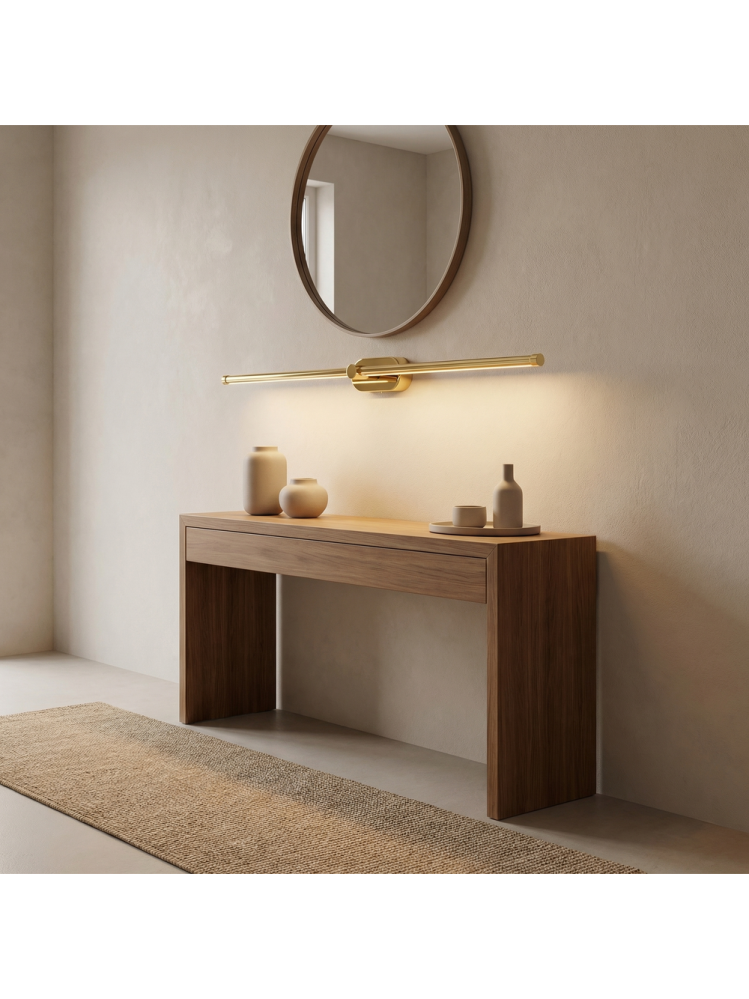 Aplica LED baie Toolight APP1891-1W 800 mm finisaj auriu [5]