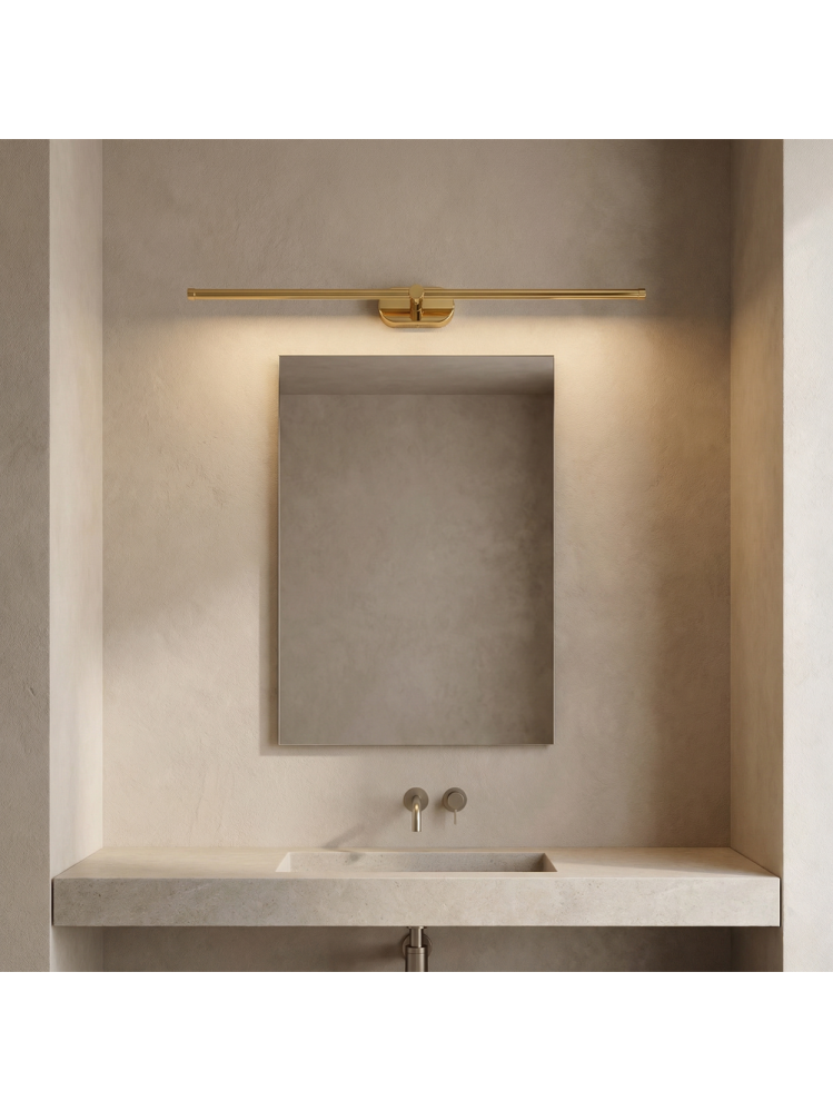 Aplica LED baie Toolight APP1891-1W 800 mm finisaj auriu [6]