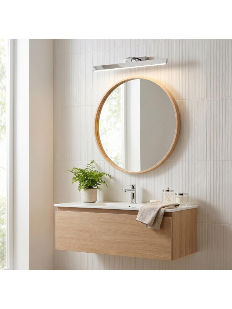 Aplica LED perete Toolight SWE002-1W crom 580x180x65mm [2]