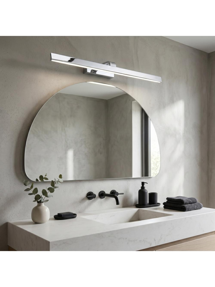 Aplica LED perete Toolight SWE003-1W crom 730mm [2]