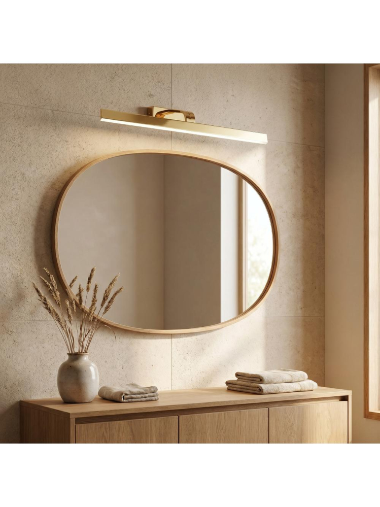 Aplica LED perete Toolight SWE006-1W auriu periat 730mm [7]