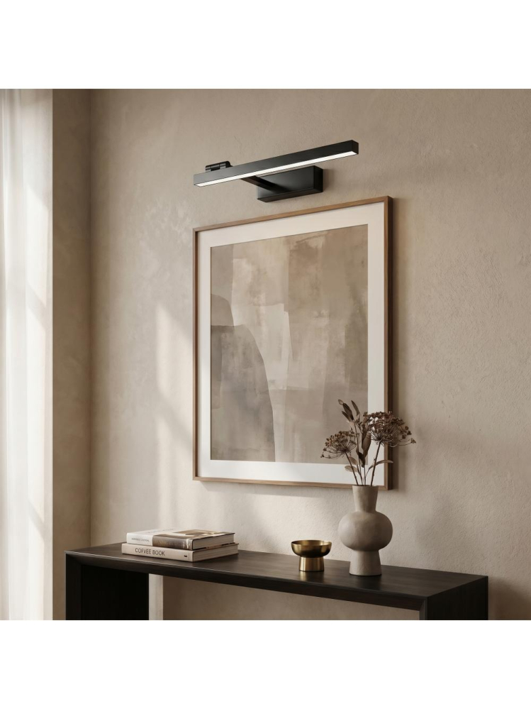 Aplica LED perete baie Toolight SWE034-1W 400mm finisaj negru [5]