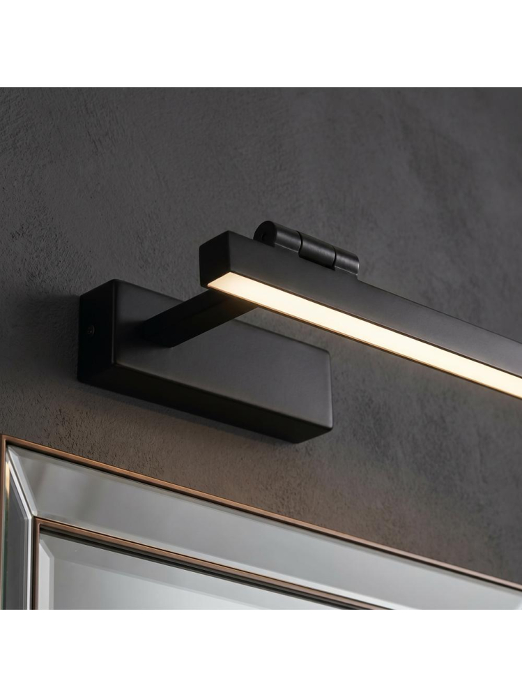 Aplica LED perete Toolight SWE035-1W 60cm negru 600x160x50mm [6]