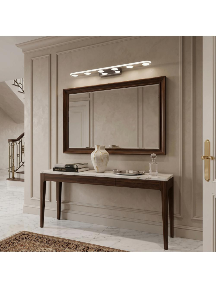 Aplica LED perete Toolight SWE056-W Chrome 600x98x43mm [6]