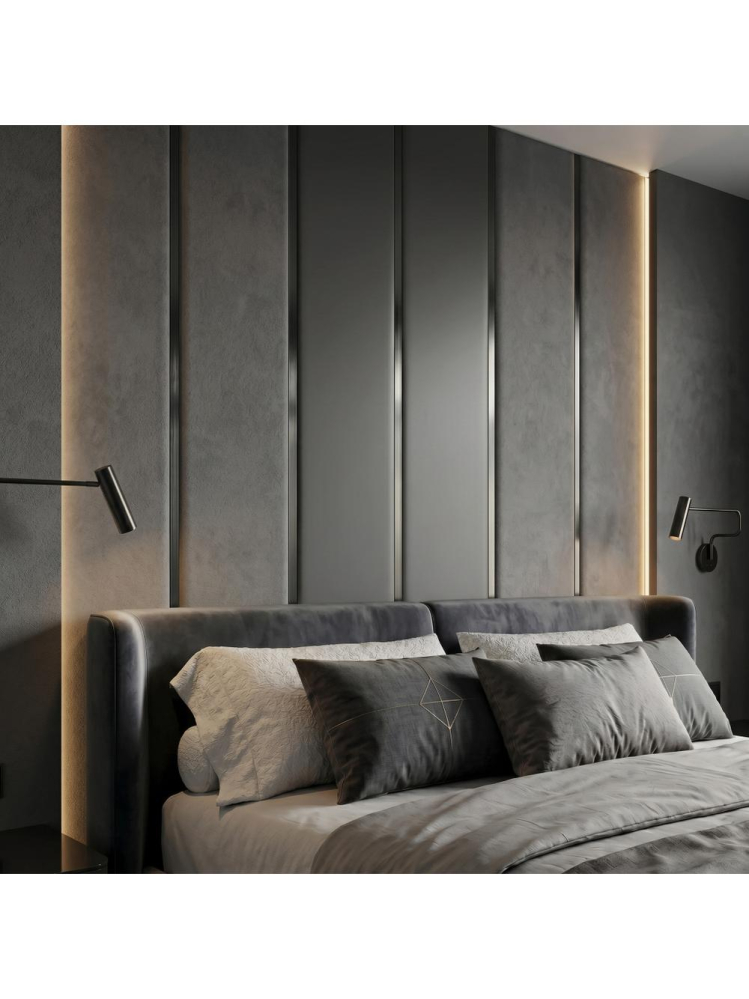 Bandă decorativă autoadezivă Rea P14454CD 3,8cm negru periat [3]