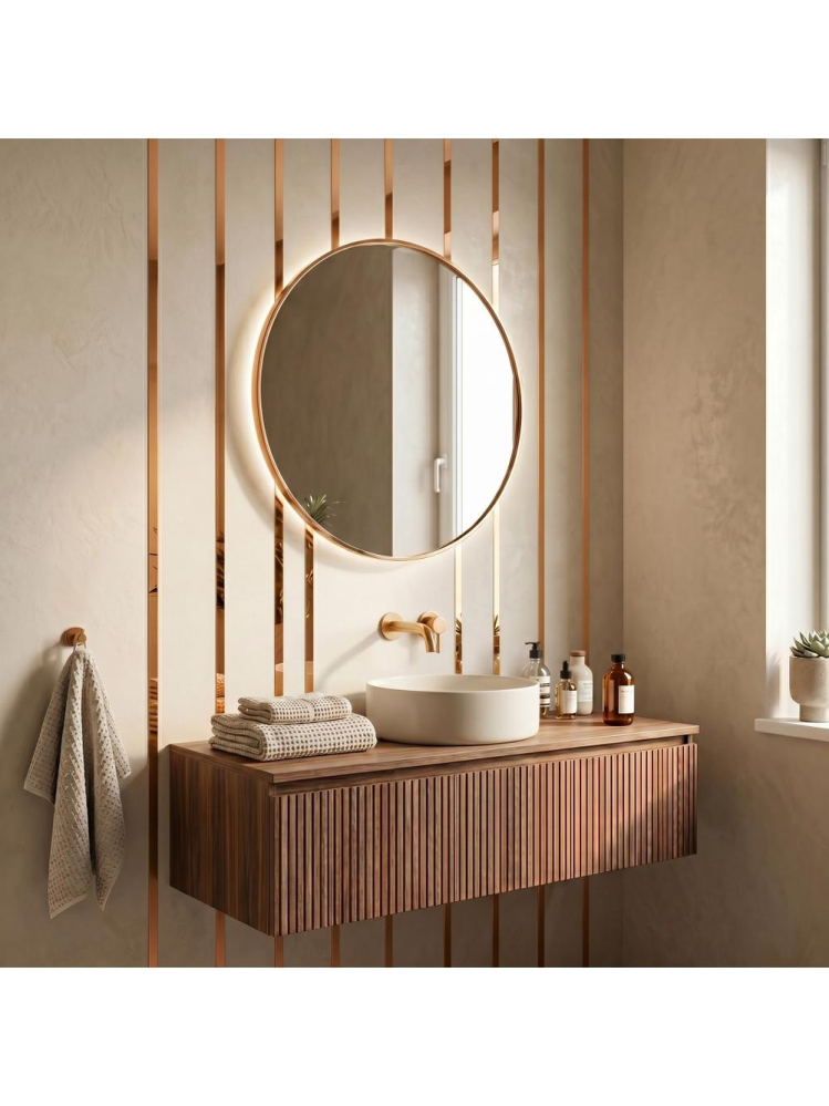Bandă decorativă autoadezivă Rea P14454CF 3,8cm cupru [4]