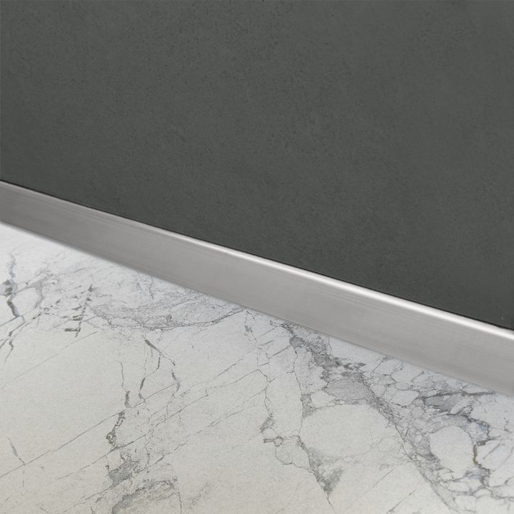 Bandă frontală pentru cădiță de duș 130cm crom periat [3]