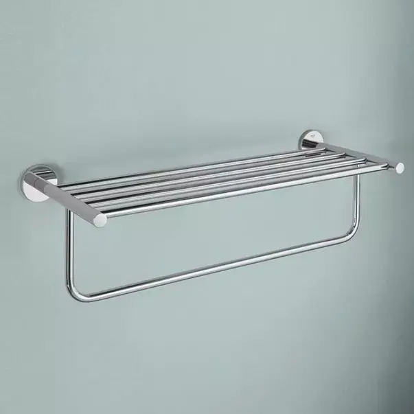 Bara portprosop cu suport Grohe Essentials 60 cm crom lucios [1]