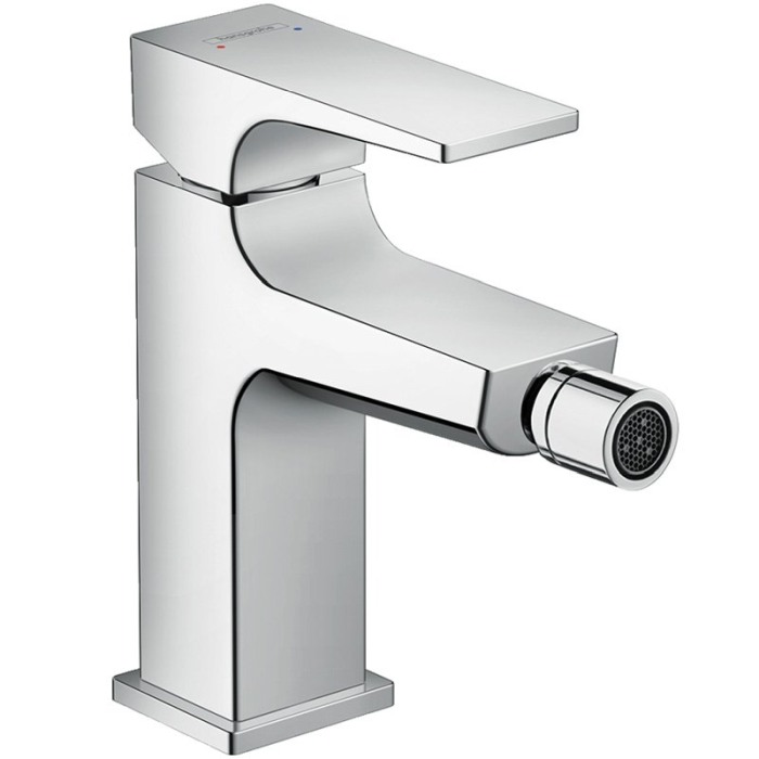 Baterie bideu cu ventil click-clack, Hansgrohe, Metropol, crom [1]