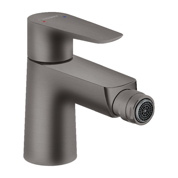 Baterie bideu, Hansgrohe, Talis E, negru cromat periat [1]