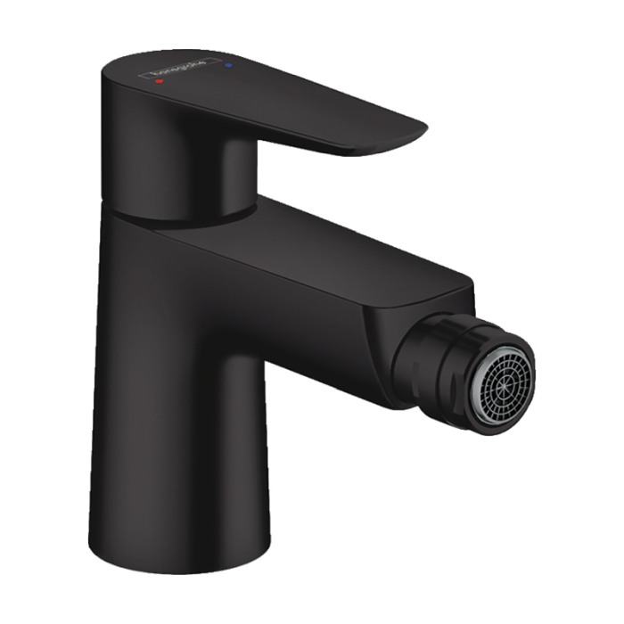 Baterie bideu, Hansgrohe, Talis E, negru mat [1]
