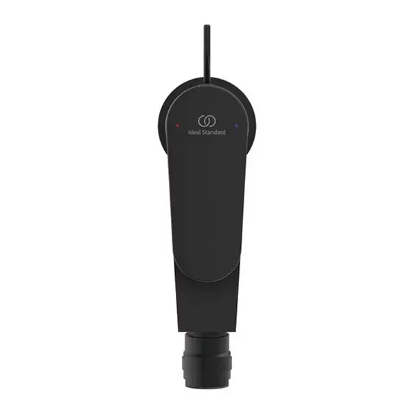 Baterie bideu Ideal Standard Cerafine O cu ventil pop-up negru mat [4]