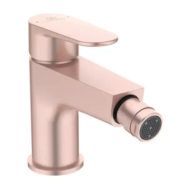 Baterie bideu Ideal Standard Cerafine O rose mat cu ventil Click-Clack [1]