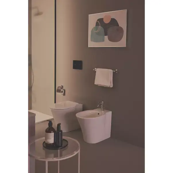 Baterie bideu Ideal Standard Ceraline cu ventil metalic crom lucios [6]