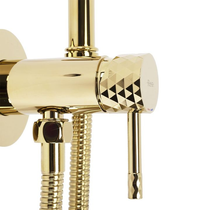 Baterie bideu  Lungo Loop Diamond auriu [9]