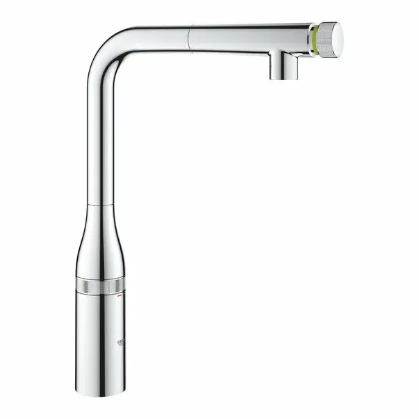 Baterie bucatarie cu dus extractibil Grohe Essence SmartControl crom [4]