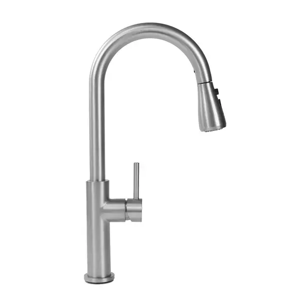 Baterie bucatarie cu dus extractibil Rea Nest nichel periat [5]