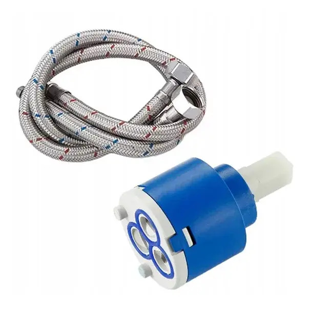 Baterie bucatarie cu pipa inalta Rea Polo crom [4]