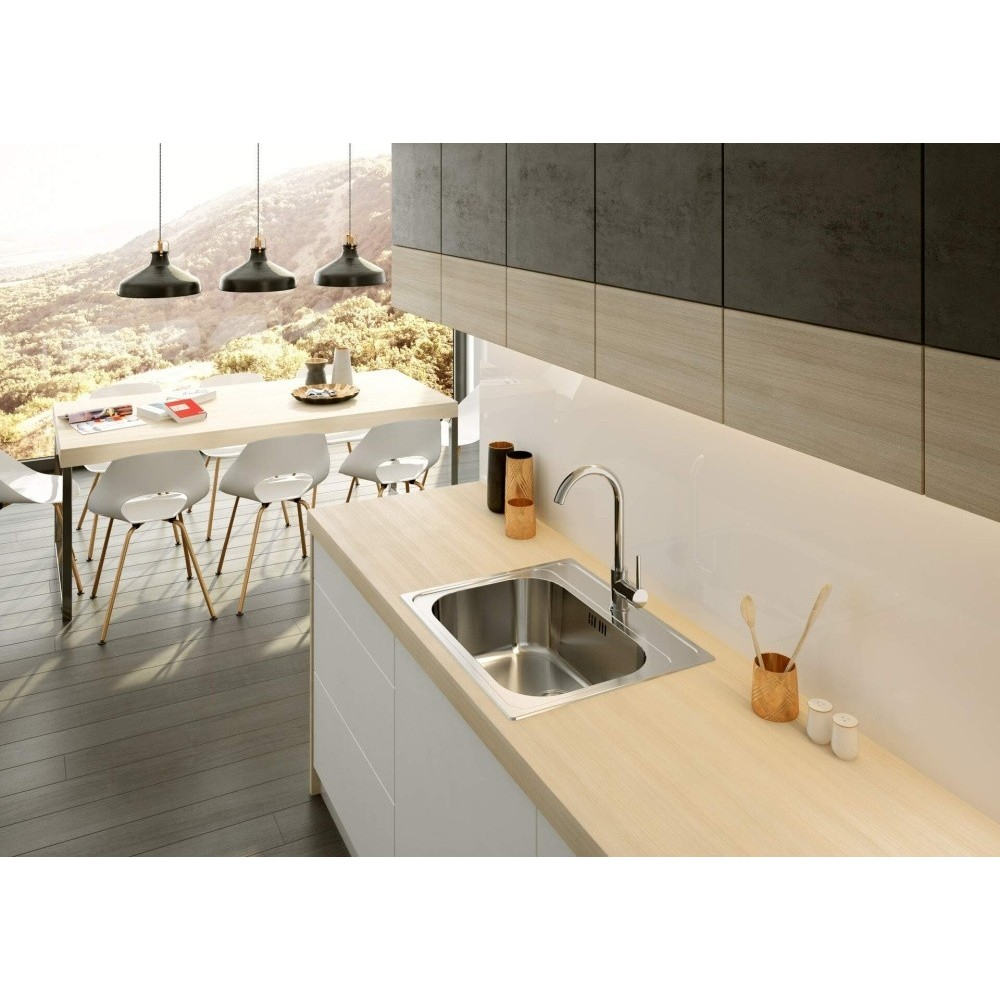 Baterie bucatarie Deante Aster H353 mm crom [2]
