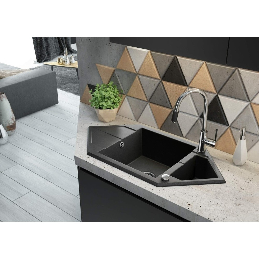 Baterie bucatarie Deante Aster H396 mm crom [3]